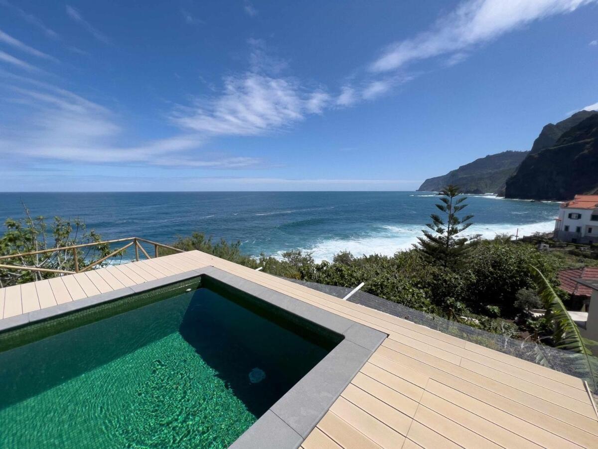 Casa Del Mar- Wonderfull Sea Views & Swimming Pool Villa Ponta Delgada  Eksteriør billede